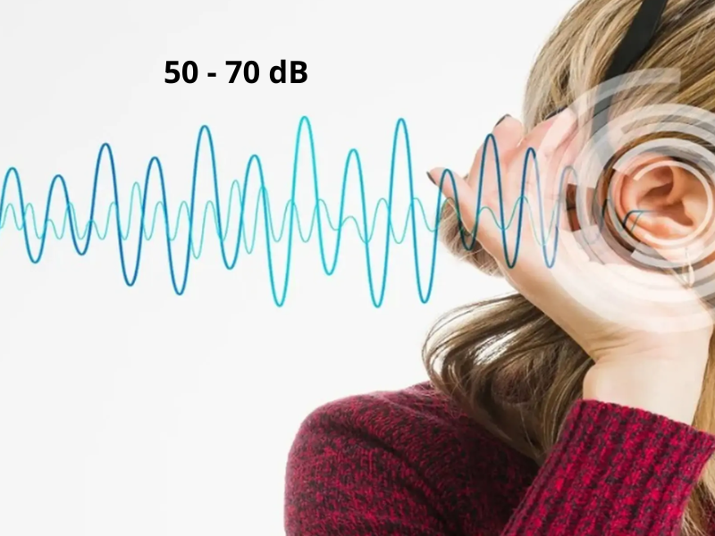  Tiếng ồn từ 50 – 70dB là dấu hiệu ồn cần cách âm ngay