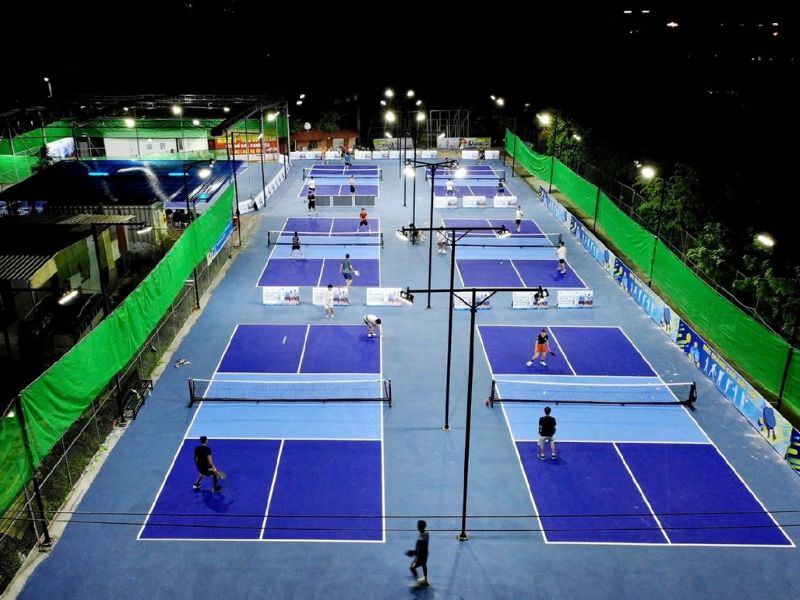  Mẫu sân pickleball sơn đạt chuẩn chất lượng