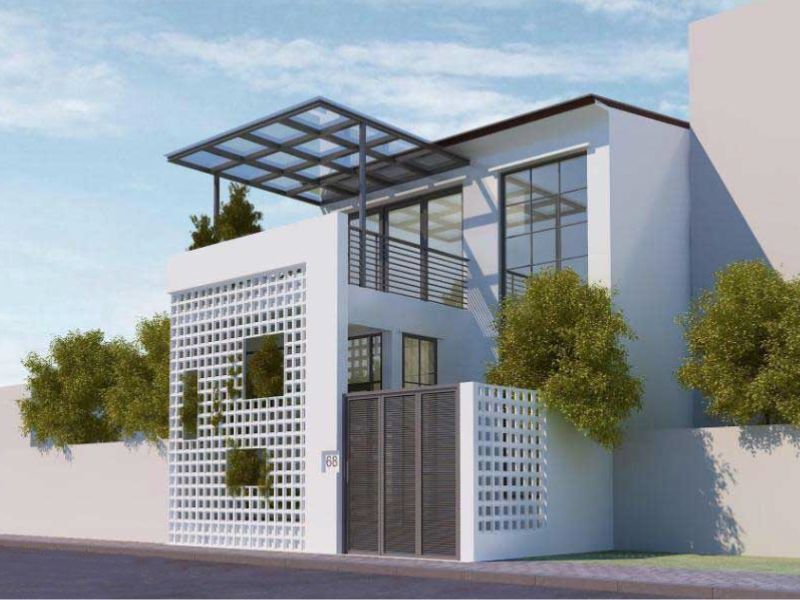  Mẫu nhà phố cải tạo nâng cấp với bê tông nhẹ