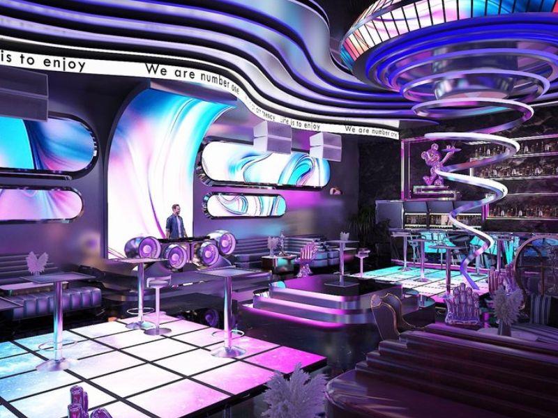  Thiết kế mẫu quán bar cách âm chống ồn hiện đại