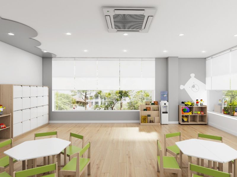  Lựa chọn cửa cách âm chuyên dụng lắp đặt cho lớp học mầm non