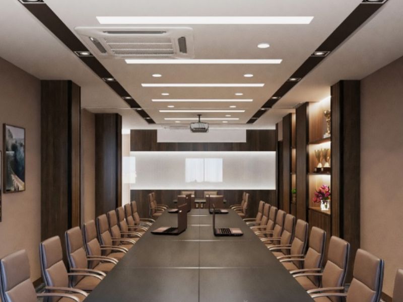  Mẫu phòng họp hiện đại sử dụng tấm panel cách âm