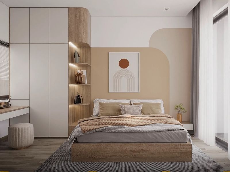  Phòng ngủ cách âm hiệu quả với tấm thạch cao kết hợp bông tiêu âm