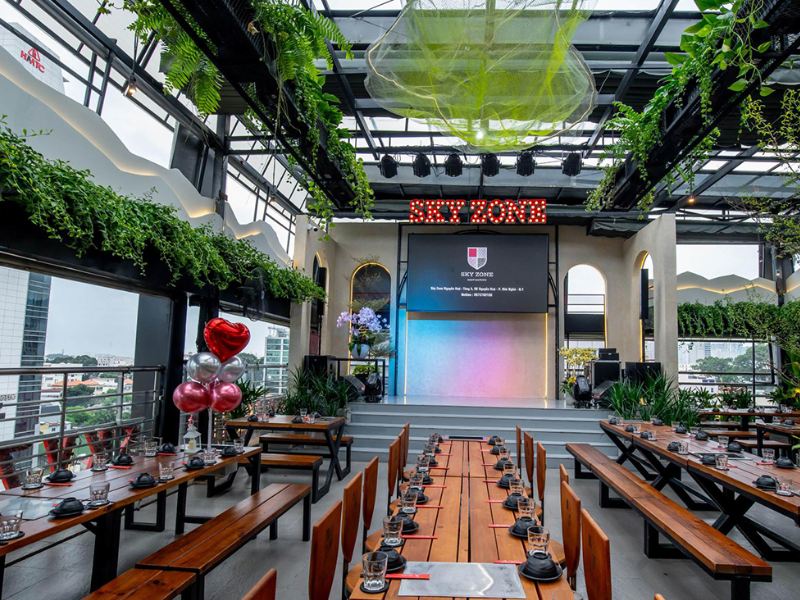  Alo Nhà Xinh – đơn vị thi công cách âm beer garden hiệu quả