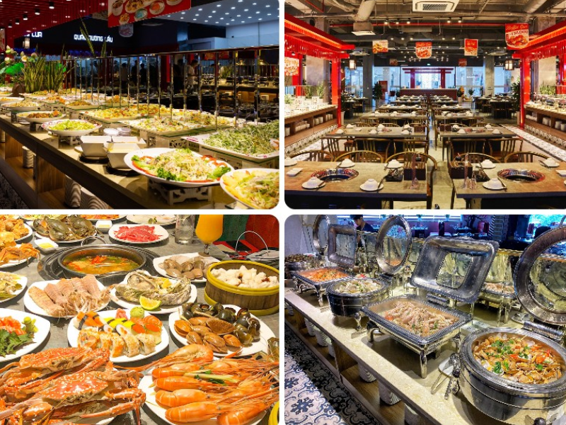  Mô hình nhà hàng buffet – mô hình kinh doanh nhà hàng hấp dẫn khách hàng hiện nay