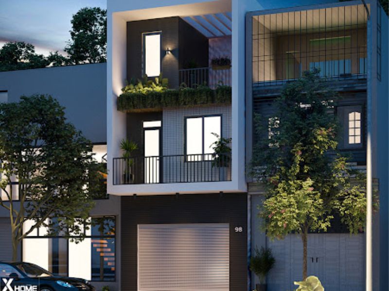  Mẫu nhà phố cải tạo xử lý triệt để tình trạng chống tầm tường tiếp giáp nhà bên cạnh