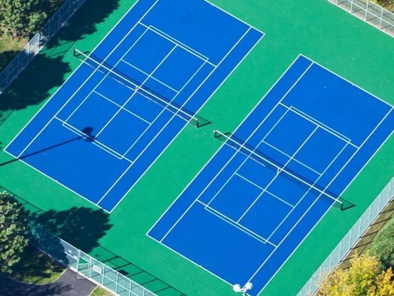  Mẫu sân pickleball cải tạo từ sân bê tông cũ