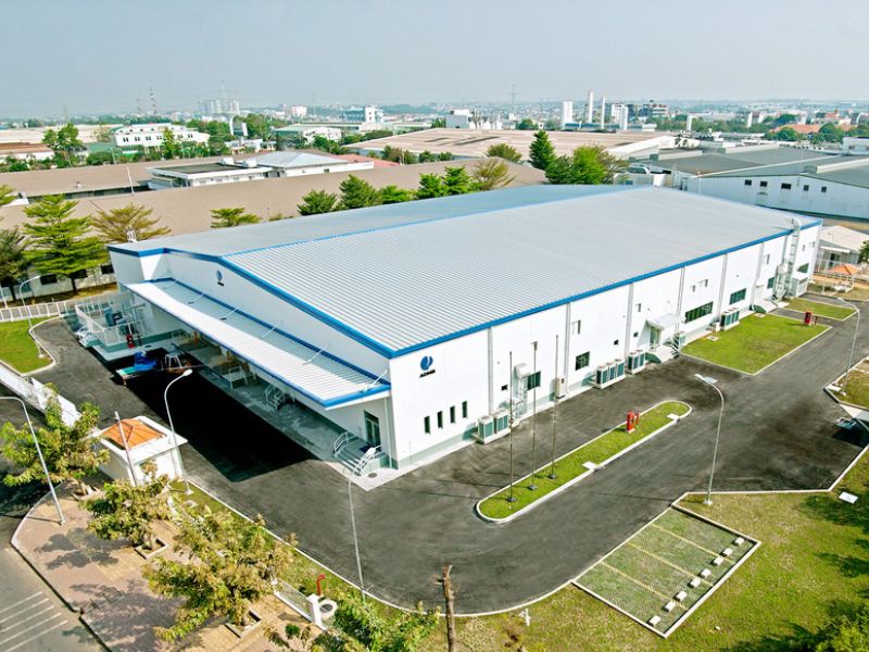  Mẫu nhà xưởng hoàn thiện bằng panel cách nhiệt PU