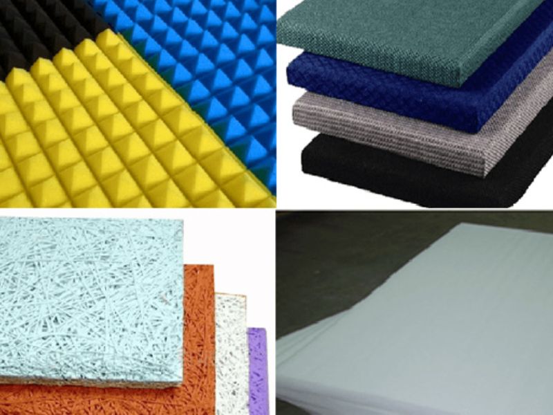  Sử dụng vật liệu hấp thụ âm thanh giúp hạn chế tiếng ồn bên ngoài