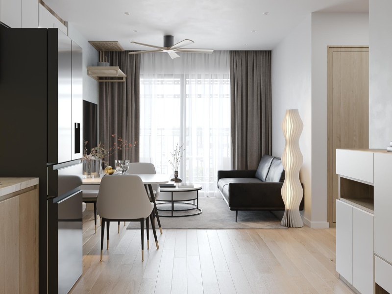  Kết cấu tường mỏng là một trong những lý do khiến chung cư cách âm kém