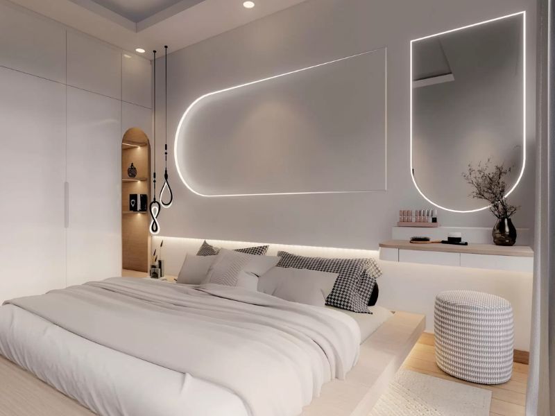  Không gian phòng ngủ thi công cách âm hiệu quả