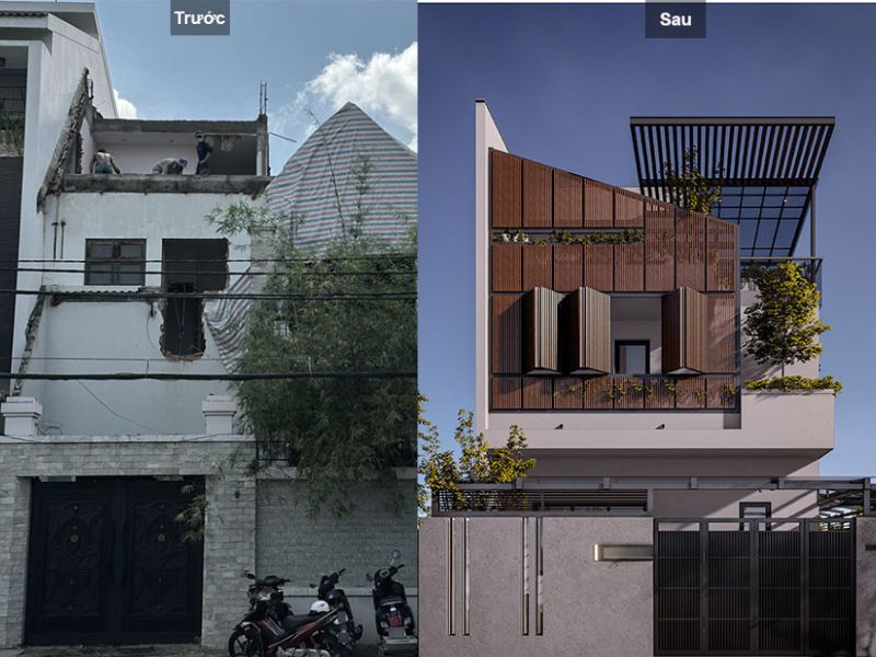  Mẫu nhà sửa chữa theo phong cách hiện đại