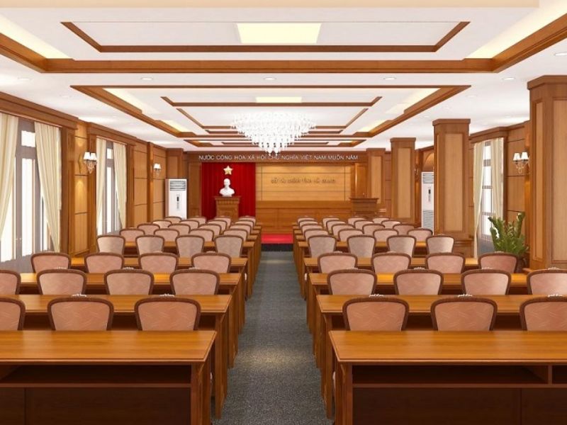  Mẫu thi công hội trường cách âm chuẩn kỹ thuật