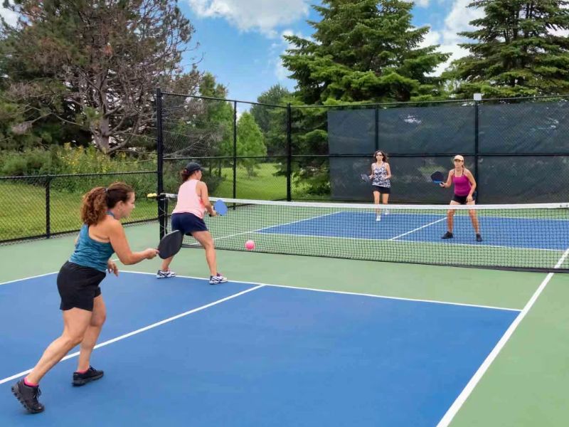   Chọn vật liệu phù hợp giúp hiệu quả thoát nước của sân pickleball đạt kết quả cao