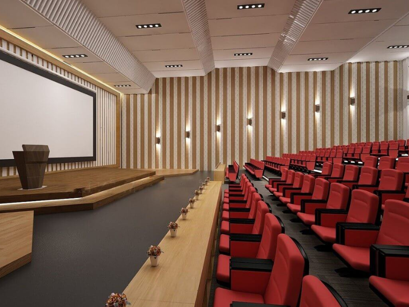  Mẫu hội trường cách âm toàn diện các hạng mục