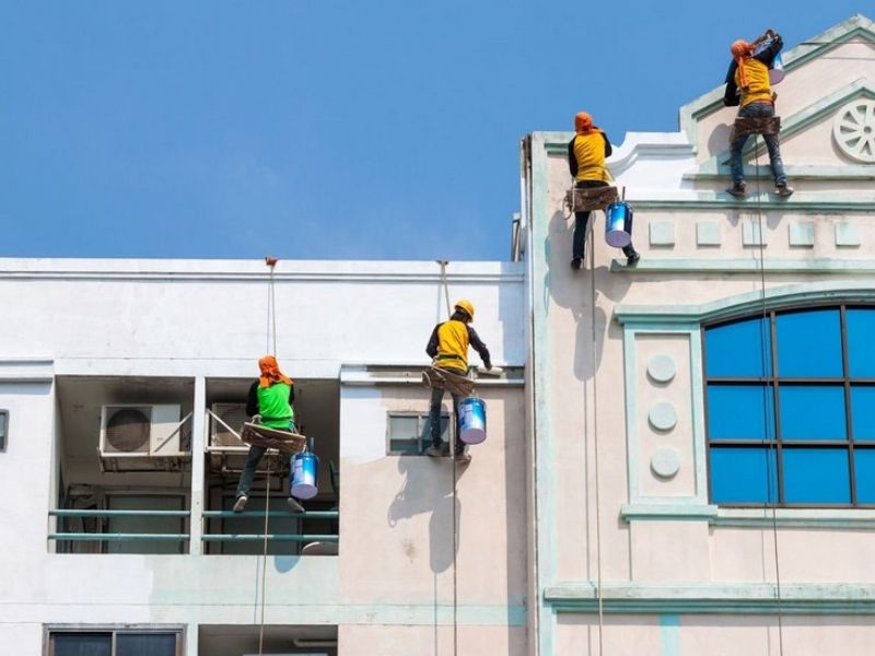  Sơn chống nóng đạt chuẩn giúp bảo vệ công trình trước điều kiện nắng nóng khắc nghiệt của thời tiết tại Việt Nam