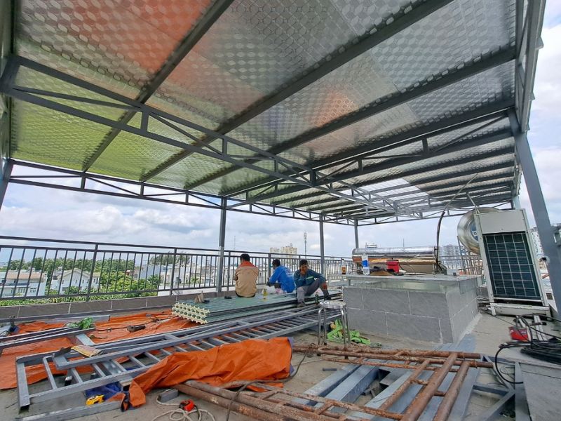  Alo Nhà Xinh – đơn vị thi công panel cách nhiệt sân thượng chuyên nghiệp