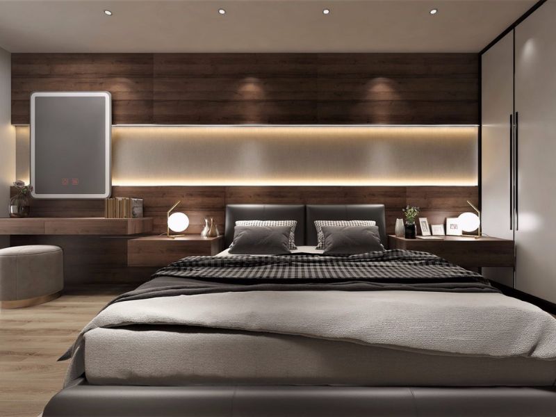  Thiết kế phòng ngủ cách âm bằng tấm panel EPS