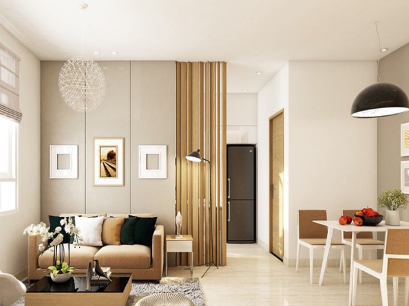  Mẫu căn hộ cách âm thẩm mỹ, hiện đại, không ảnh hưởng đến hệ thống điện nước