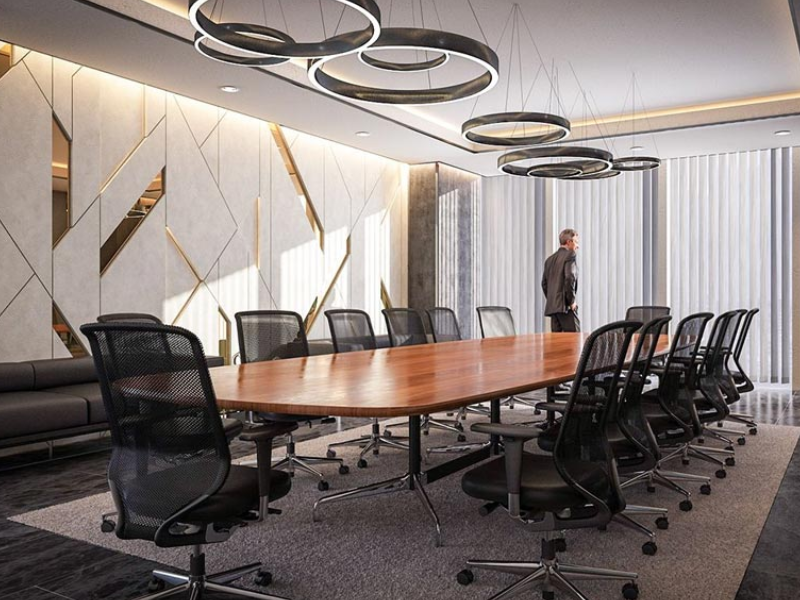  Mẫu phòng họp cách âm hiệu quả