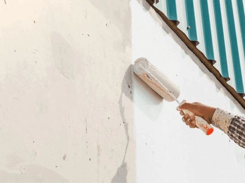 Thi công sơn chống nóng tường – giải pháp hạn chế hấp thụ nhiệt vào không gian sống