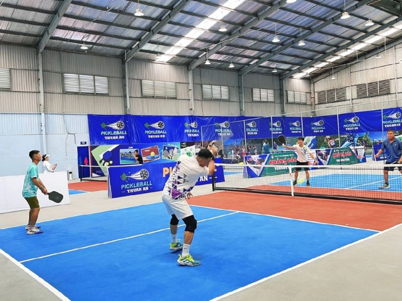  Mẫu sân pickleball sơn đạt tiêu chuẩn