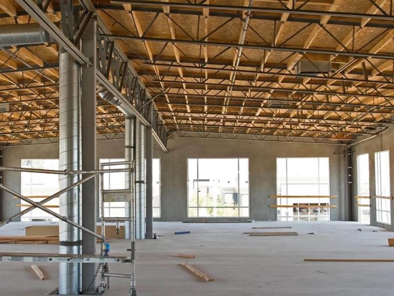  Mẫu nhà xưởng sửa chữa nhanh bằng vật liệu nhẹ