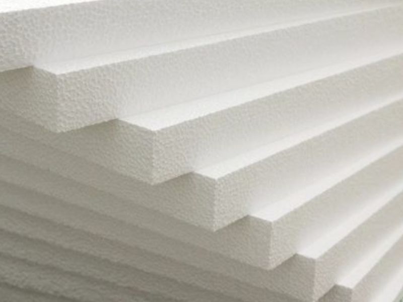  Mút xốp EPS cấu tạo nhựa polystyrene giãn nở phù hợp mức cách âm trung bình