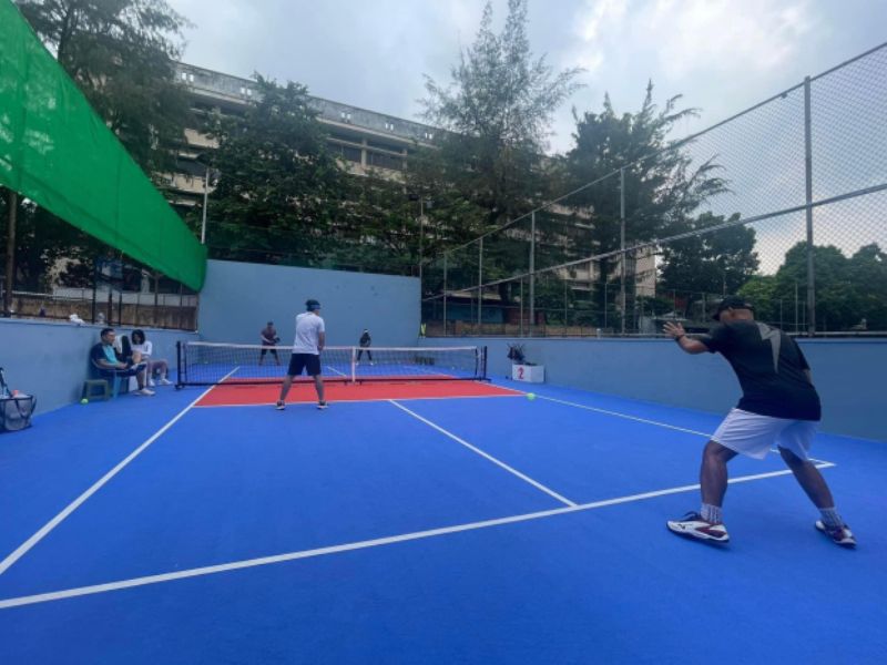  Thi công sân pickleball trên sân thượng – ý tưởng tối ưu để sở hữu không gian tập ngay tại nhà