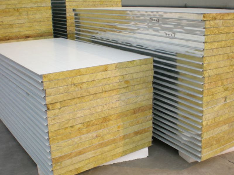  Mẫu Panel Rockwool được ứng dụng rộng rãi trong cách công trình cần kiểm soát nhiệt độ nghiêm ngặt
