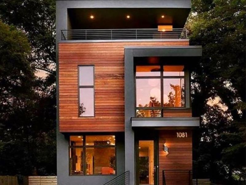  Mẫu nhà phố thi công bằng vật liệu siêu nhẹ