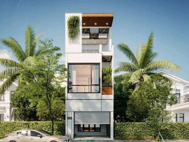  Thiết kế đồng bộ kiến trúc mặt tiền nhà phố sẽ mang lại vẻ đẹp hài hòa, thẩm mỹ