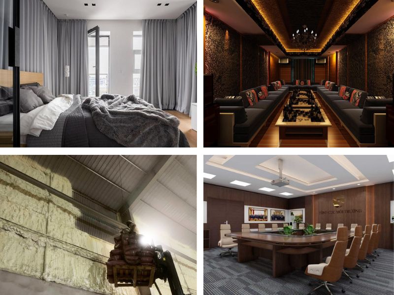  Mục đích và mức độ ồn khác nhau sẽ quyết định đến tiêu chuẩn cách âm HCM khác nhau