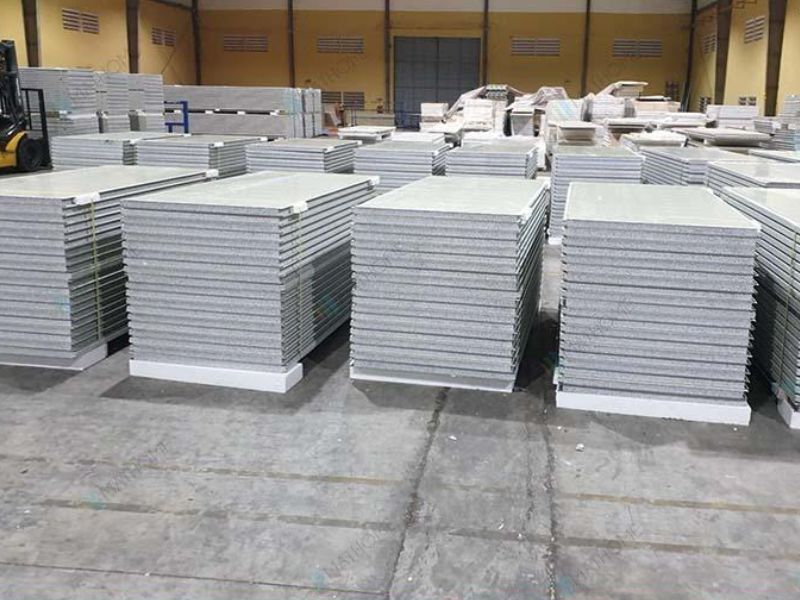  Panel cách nhiệt thường được sản xuất với nhiều độ dày khác nhau