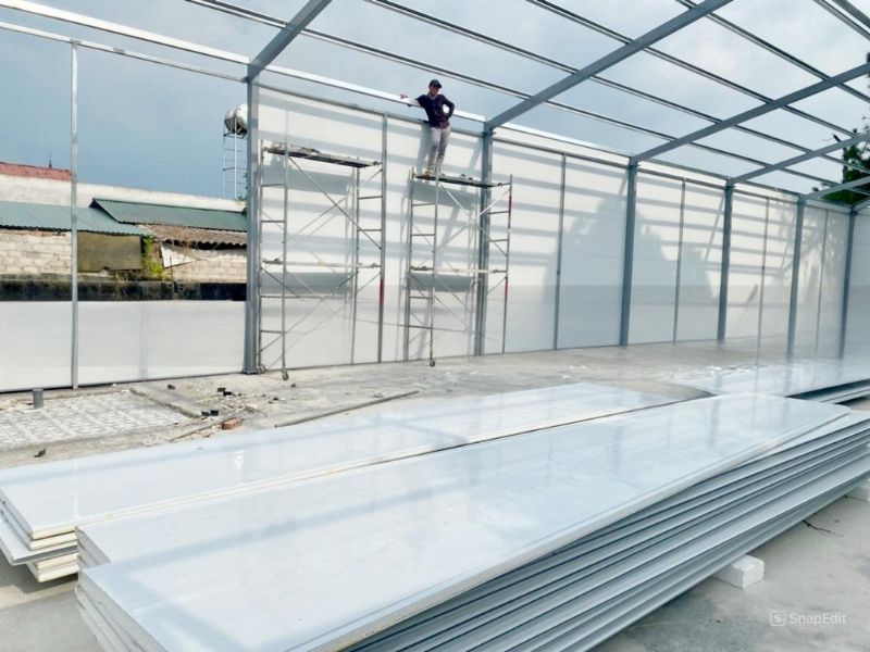  Panel có thể gia công sẵn theo kích thước từng công trình 
