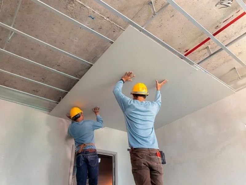  Thi công trần thạch cao mang đến hiệu quả cách âm tốt