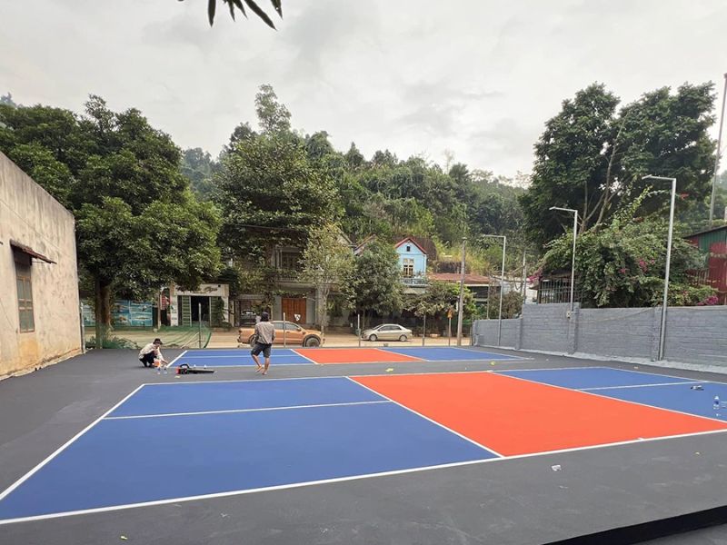  Chủ đầu tư cần vệ sinh định kỳ sân pickleball