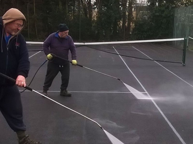  Mức độ sử dụng sẽ quyết định đến tần suất bảo trì sân pickleball