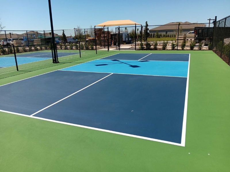  Bề mặt sơn sân Pickleball tiêu chuẩn quyết định đến chất lượng sân thi đấu, độ bám