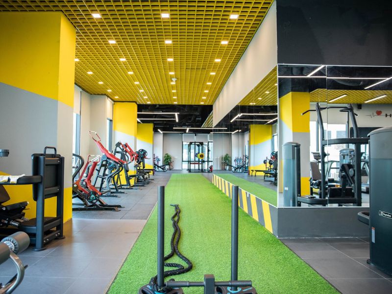  Nâng cấp hệ thống chiếu sáng khi cải tạo phòng gym