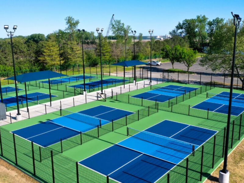  Lưu ý khi kẻ vạch sân pickleball khi cải tạo trên sân bóng rổ