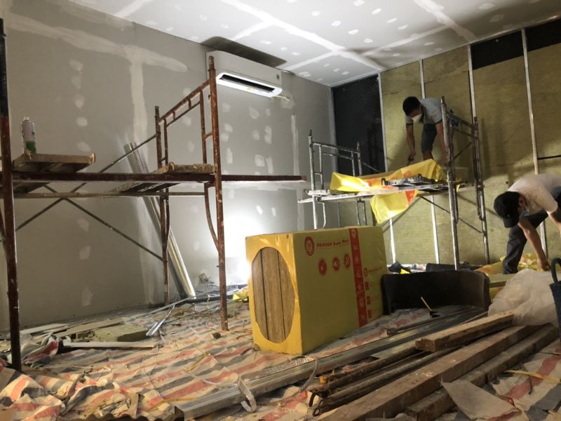  Phương án thi công cách âm khách sạn