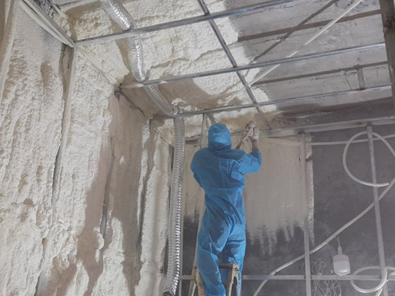  Sử dụng foam kỹ thuật khi thi công cách âm