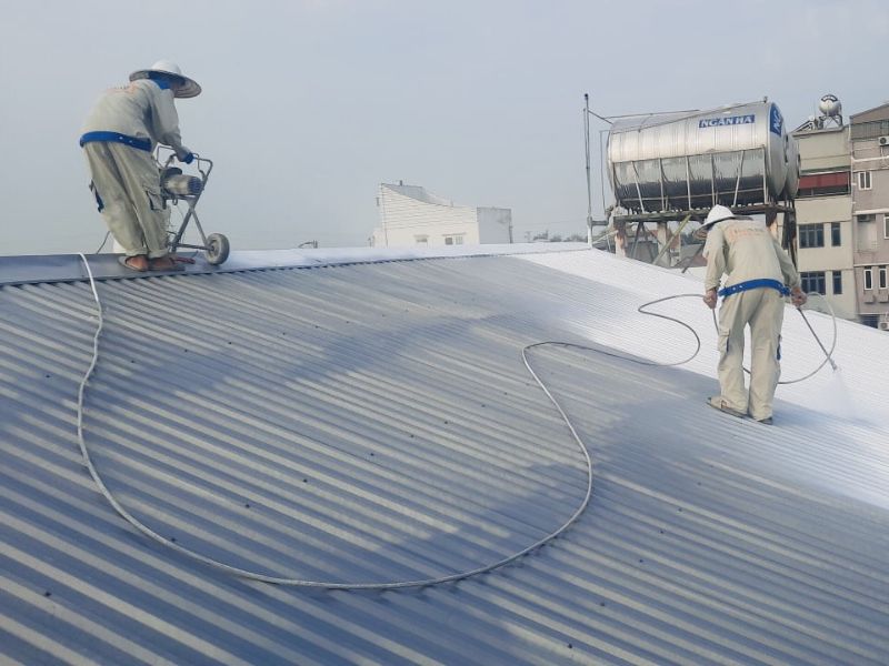  Thi công sơn chống rỉ nhà xưởng đúng tiêu chuẩn