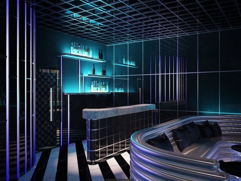  Mô hình quán bar mini trong nhà phố