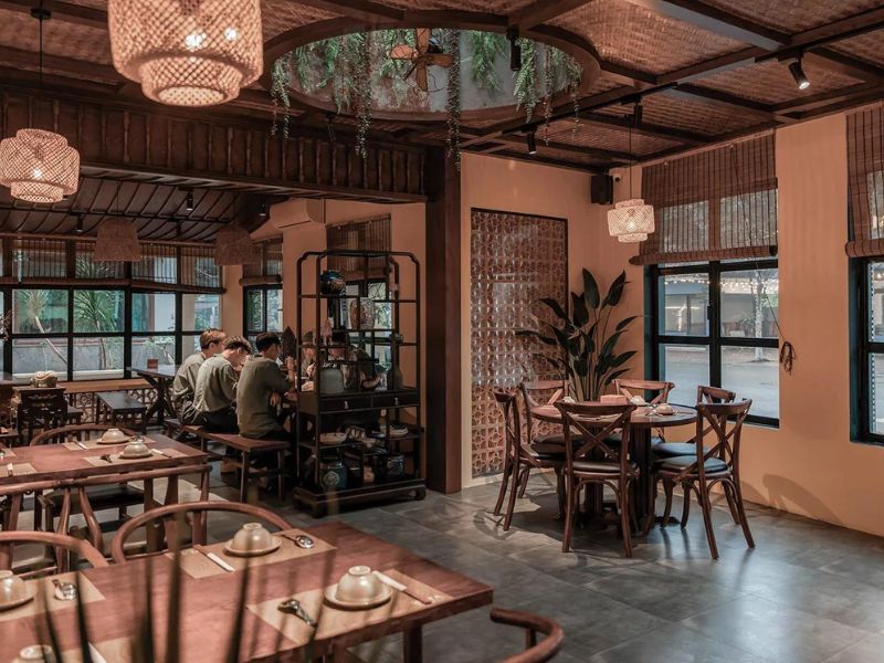  Đơn vị thi công nhà hàng hải sản đảm bảo đúng tiến độ
