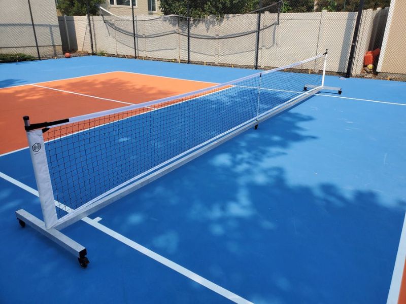 Thi công lắp đặt lưới sân pickleball đúng chuẩn tại Alo Nhà Xinh