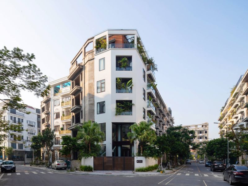  Nhà lô góc mang nhiều ưu điểm như thông thoáng, dễ đón nắng gió và thuận tiện kinh doanh