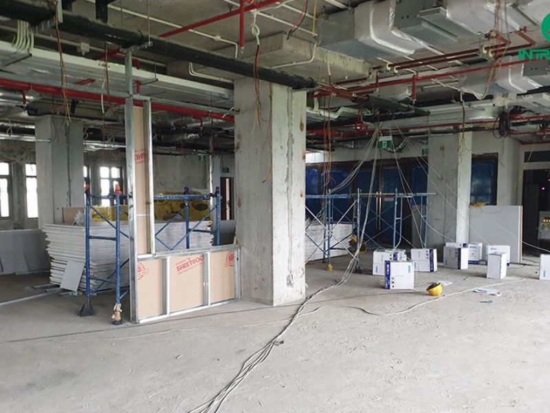  Quy trình thi công sửa chữa văn phòng bằng vật liệu siêu nhẹ