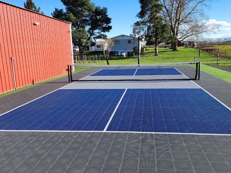  Sân pickleball acrylic có chi phí hợp lý nhưng vẫn đảm bảo độ bền